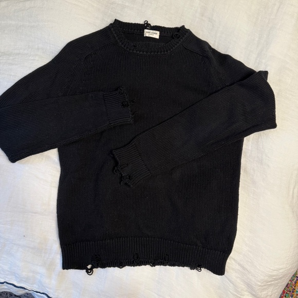 Saint Laurent Medium sweater black - Picture 6 of 10